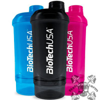 BioTech USA Шейкер Wave 500 ml+150 ml BioTech USA Шейкер Wave 500 ml+150 ml