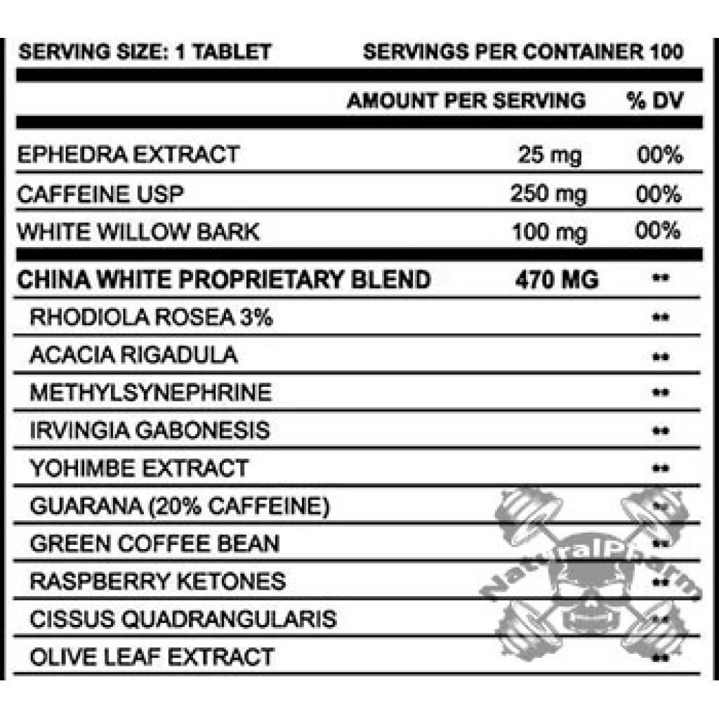 Cloma Pharma China White