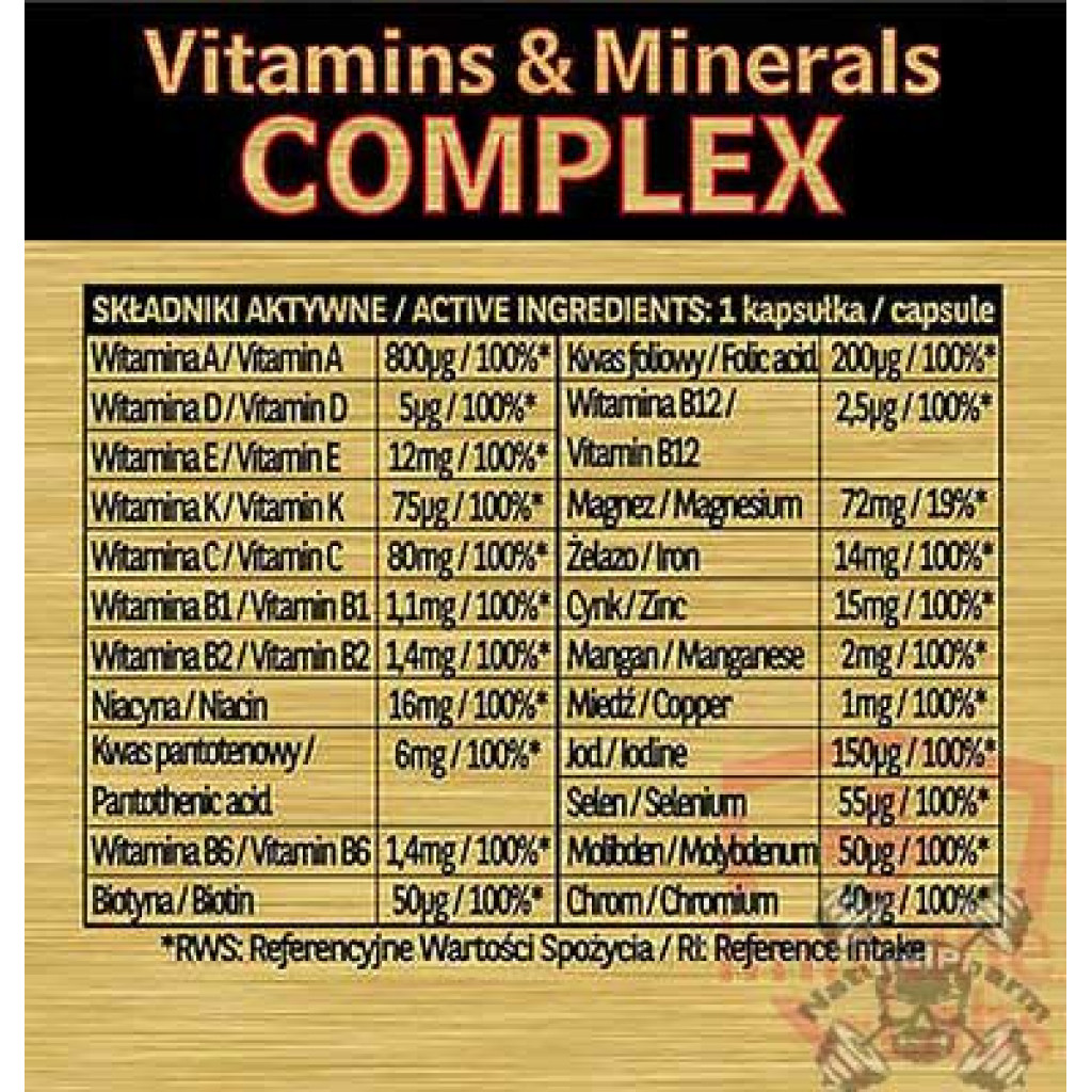  Immune-Labs Vitamins & Minerals Complex