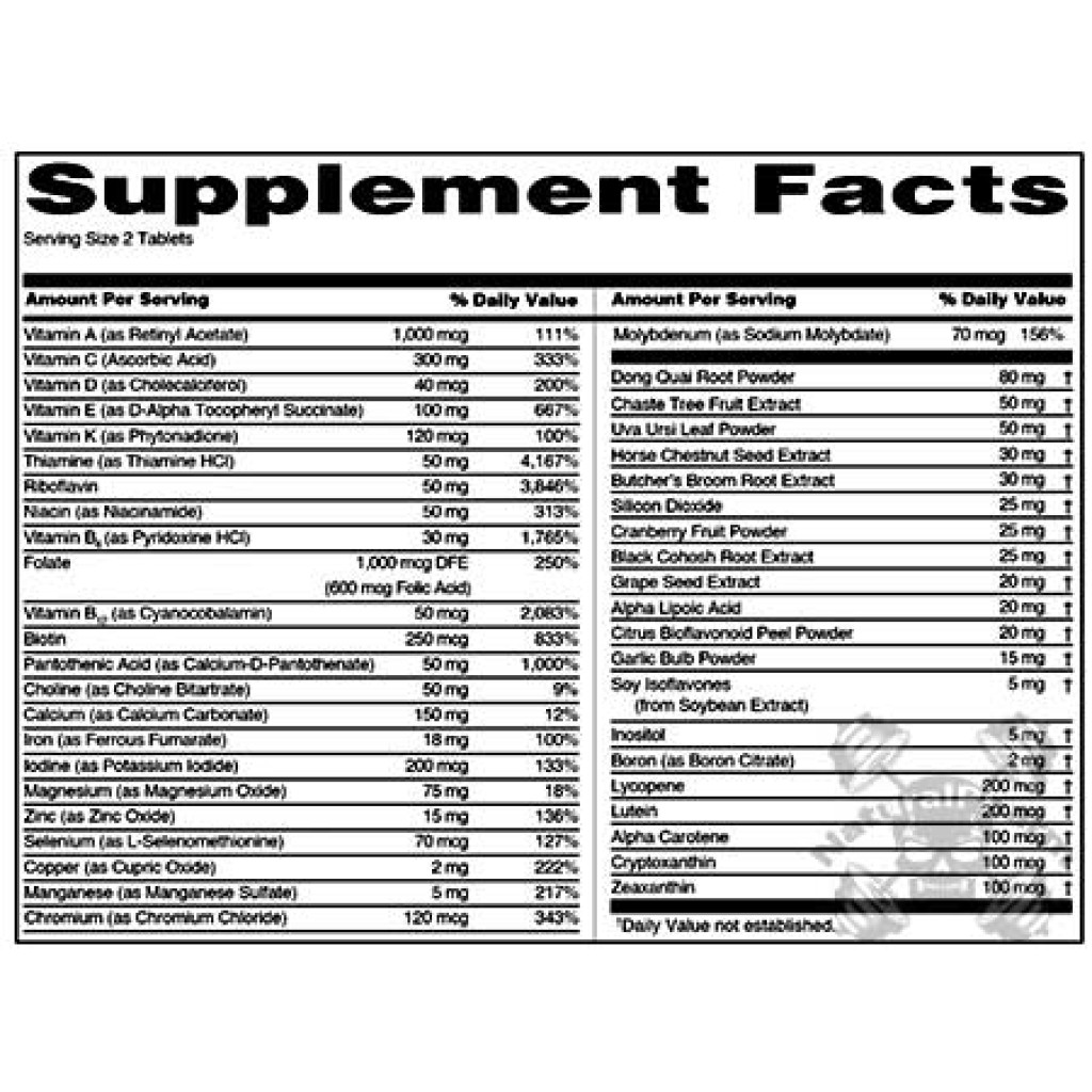 Rule 1 Women's Train Daily Multivitamin