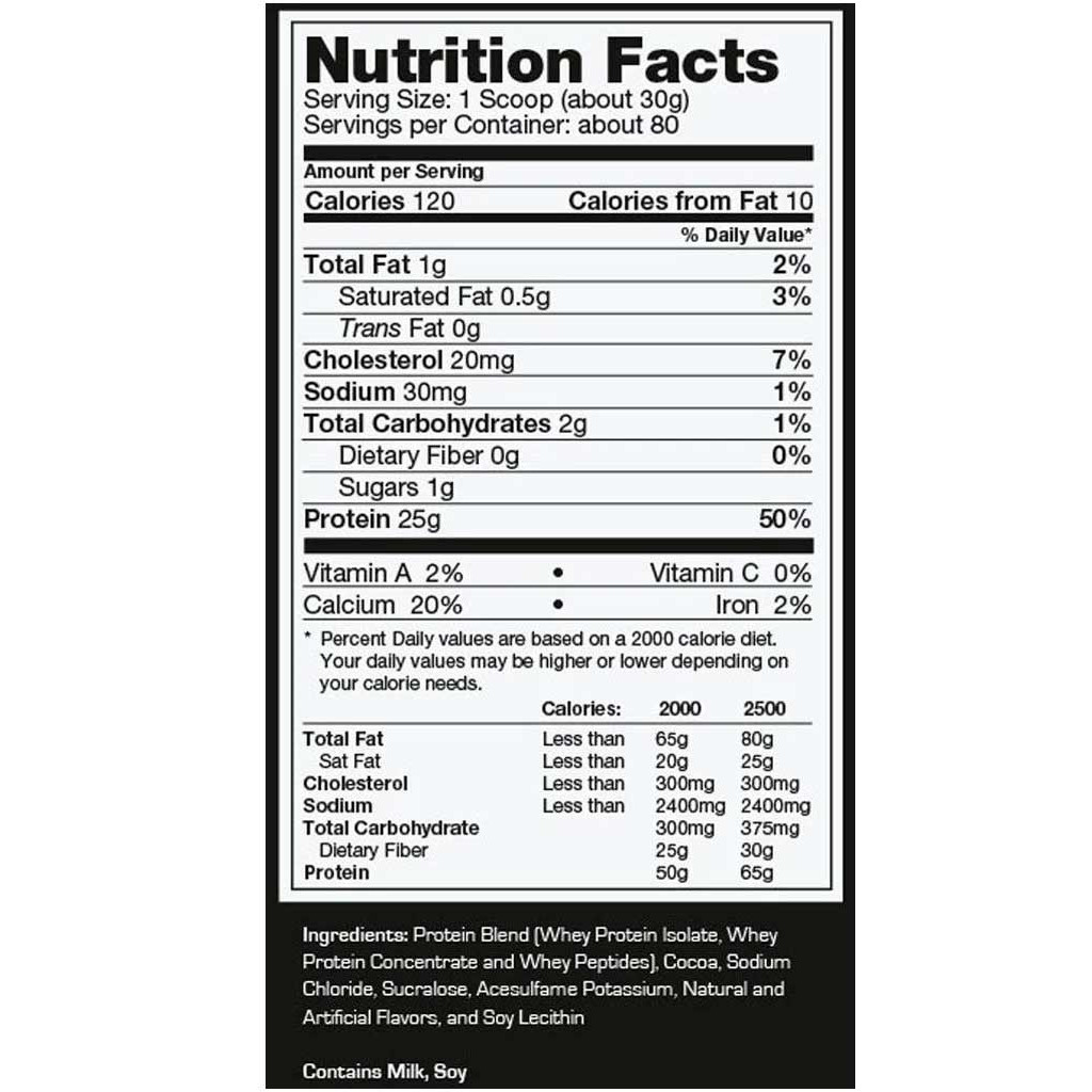 Ultimate Prostar Whey Protein