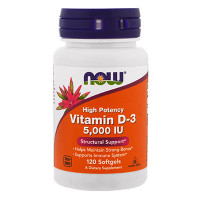 NOW Vitamin D-3 5000 IU