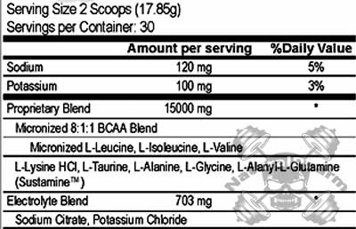 Modern BCAA+ состав